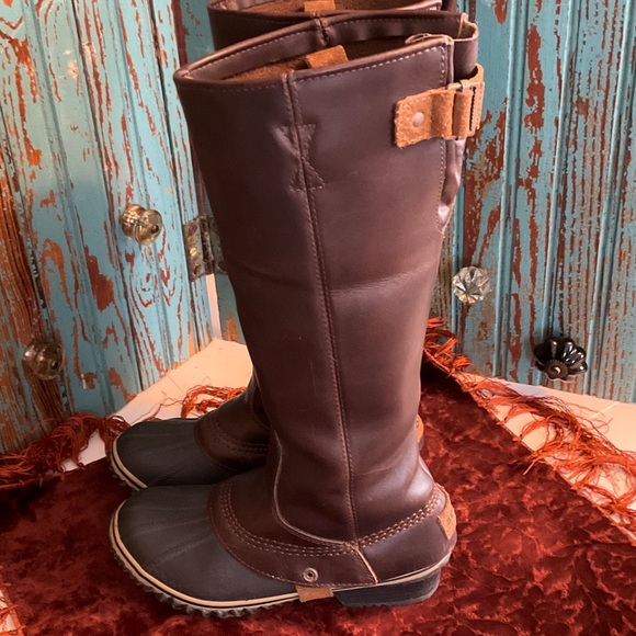 Sorel Slim Pack riding boots 7Excellent shape